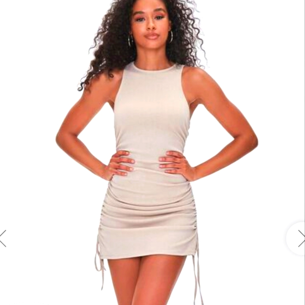 NWT Forever 21 Cinched Ruched S Dress